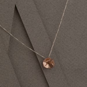 Cadena Hélice Mini en Oro Rosa